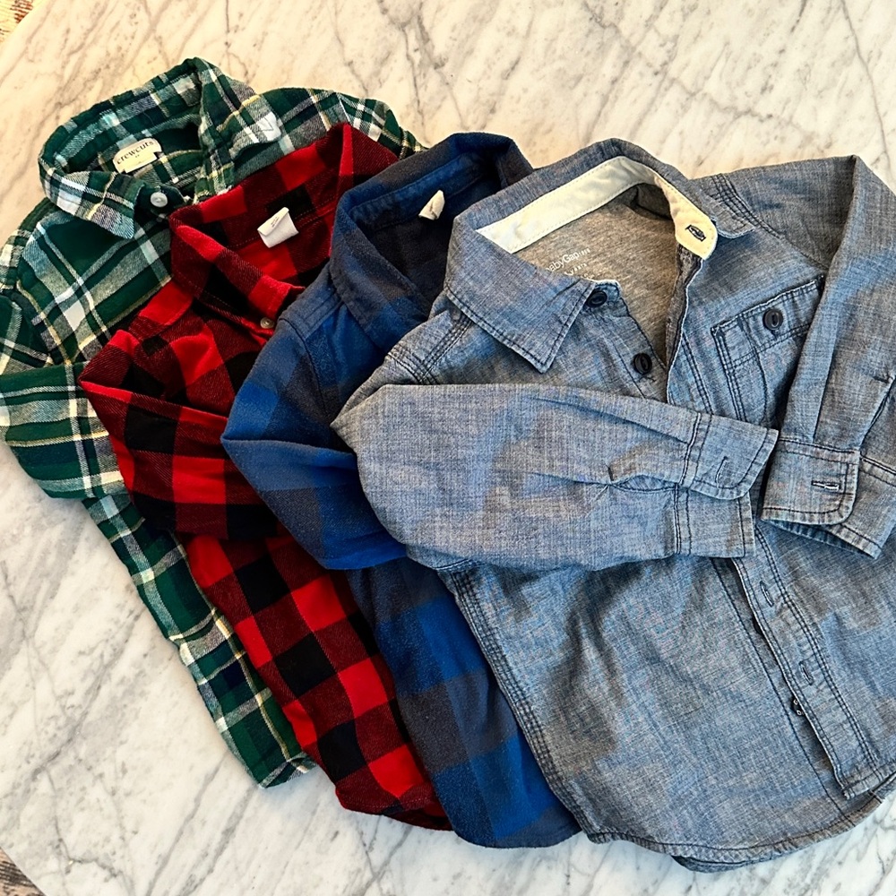 Crewcuts, Baby Gap, Button Down Bundle 3T